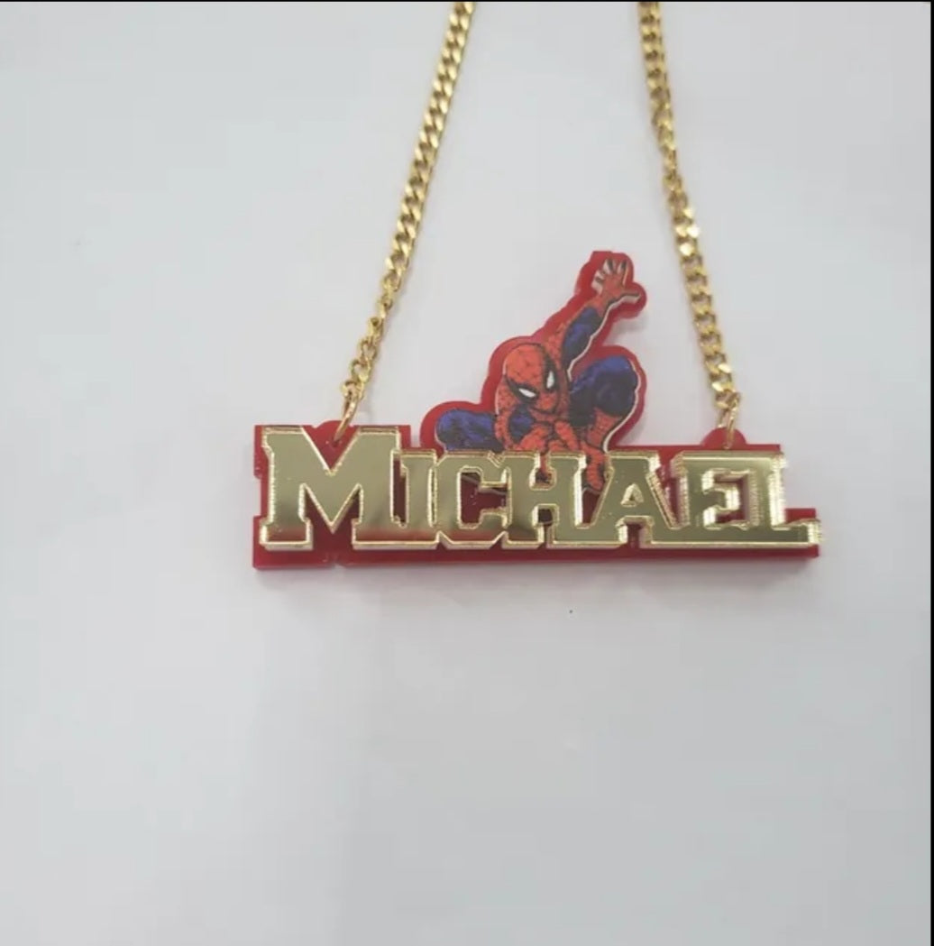 Custom Image Nameplate
