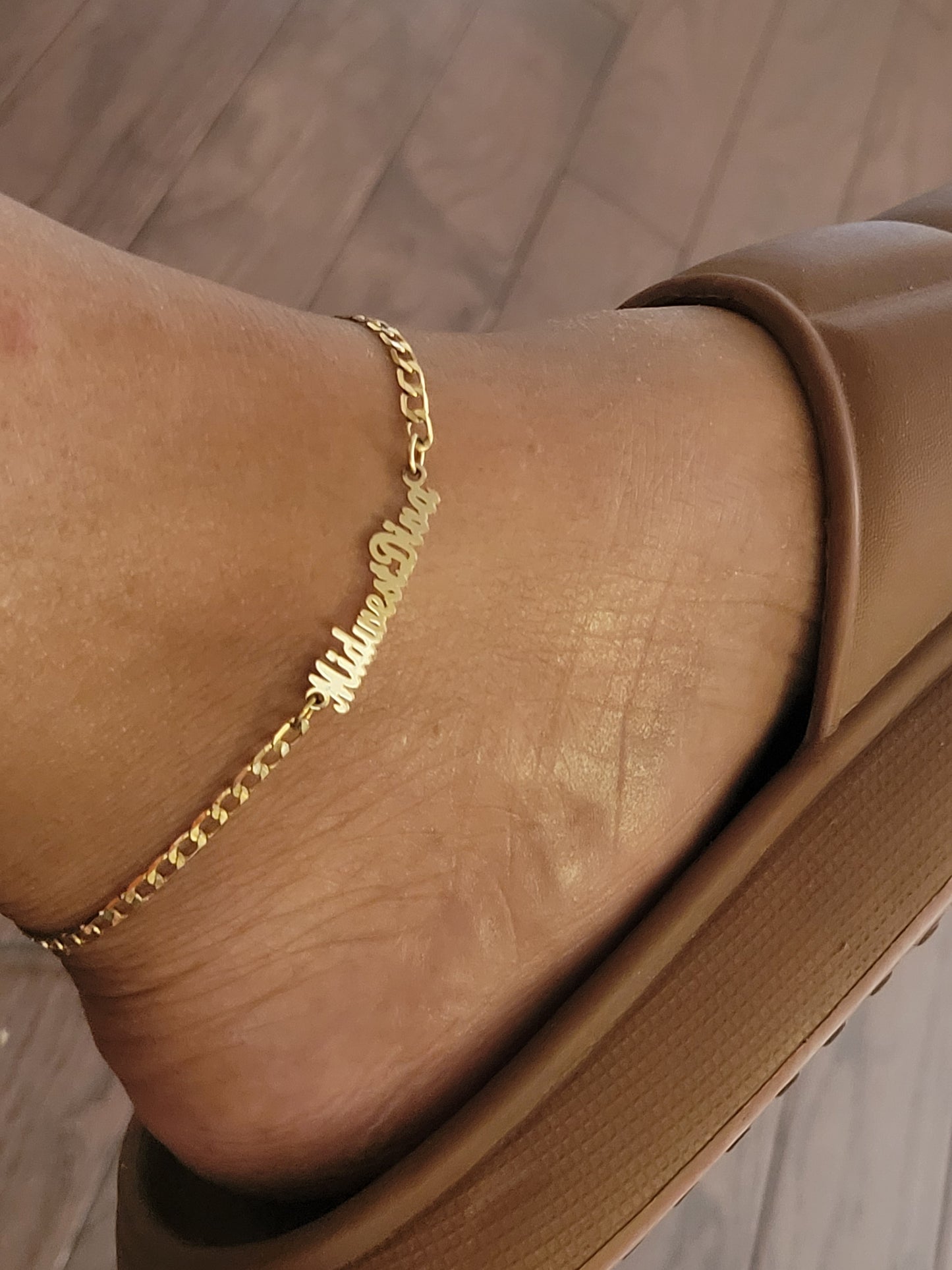 Personalized Anklet