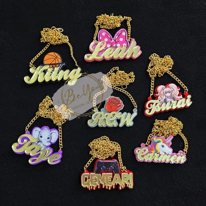 Custom Image Nameplate